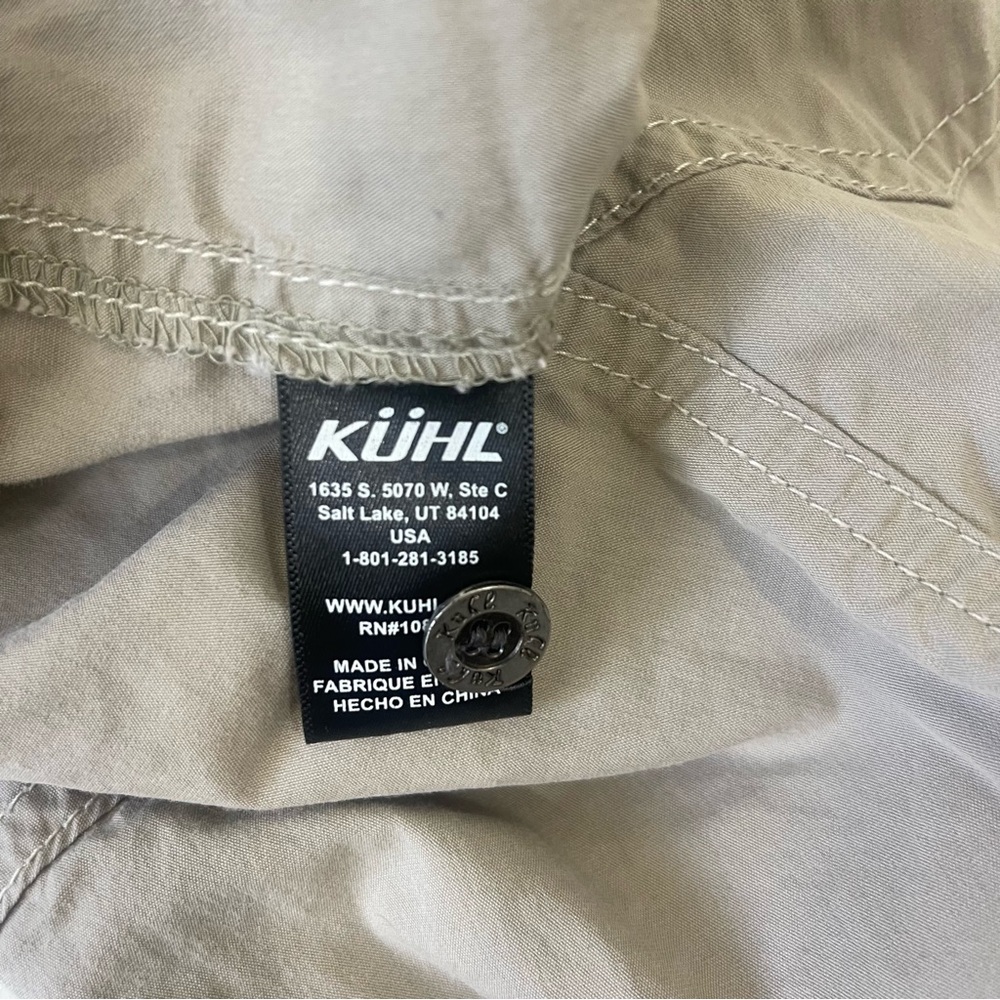 Women’s Kuhl Konya Shorts Tan Size 6 - Picture 8 of 9